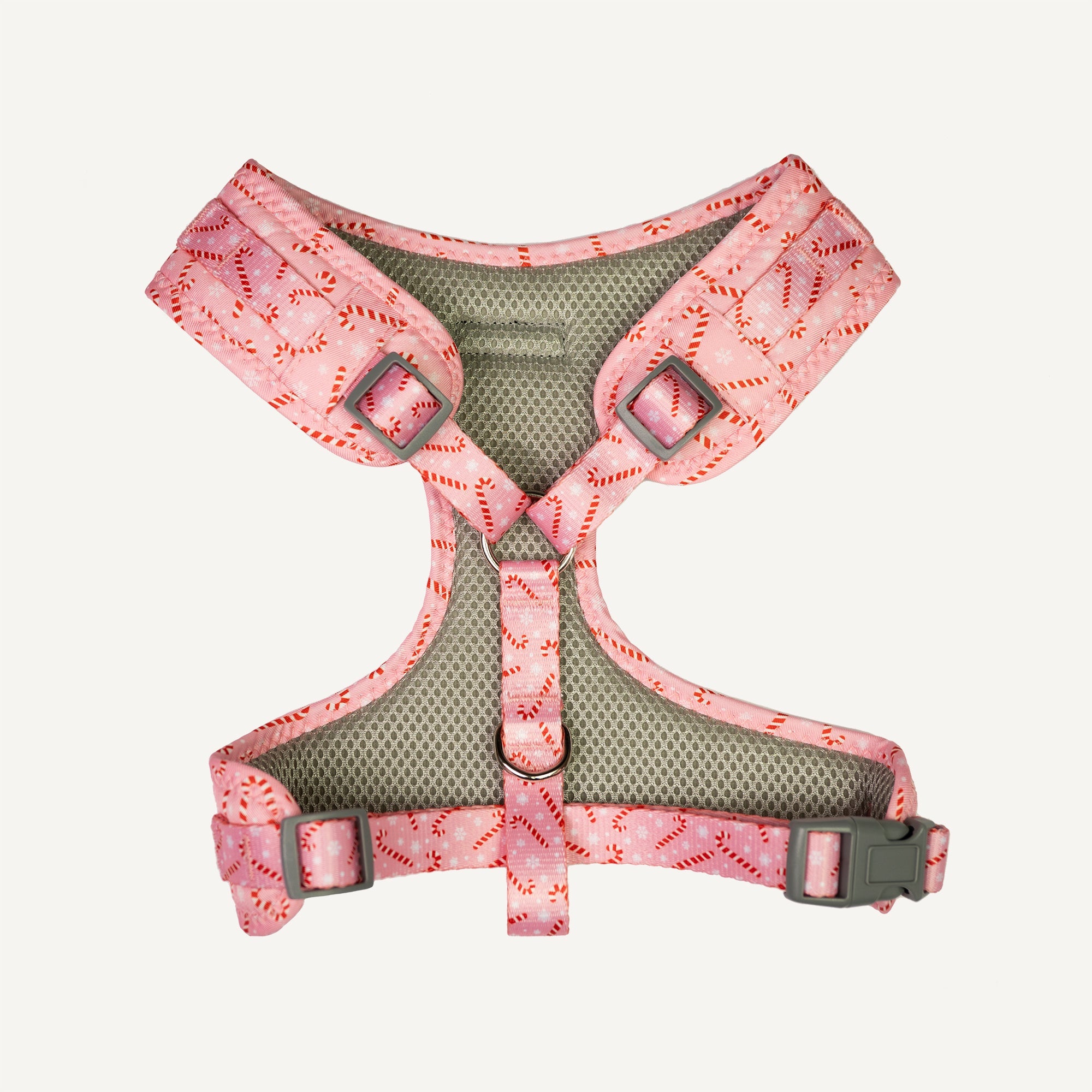 Dan & Sam - Dog Harness (Candy Cane Kisses) - Small