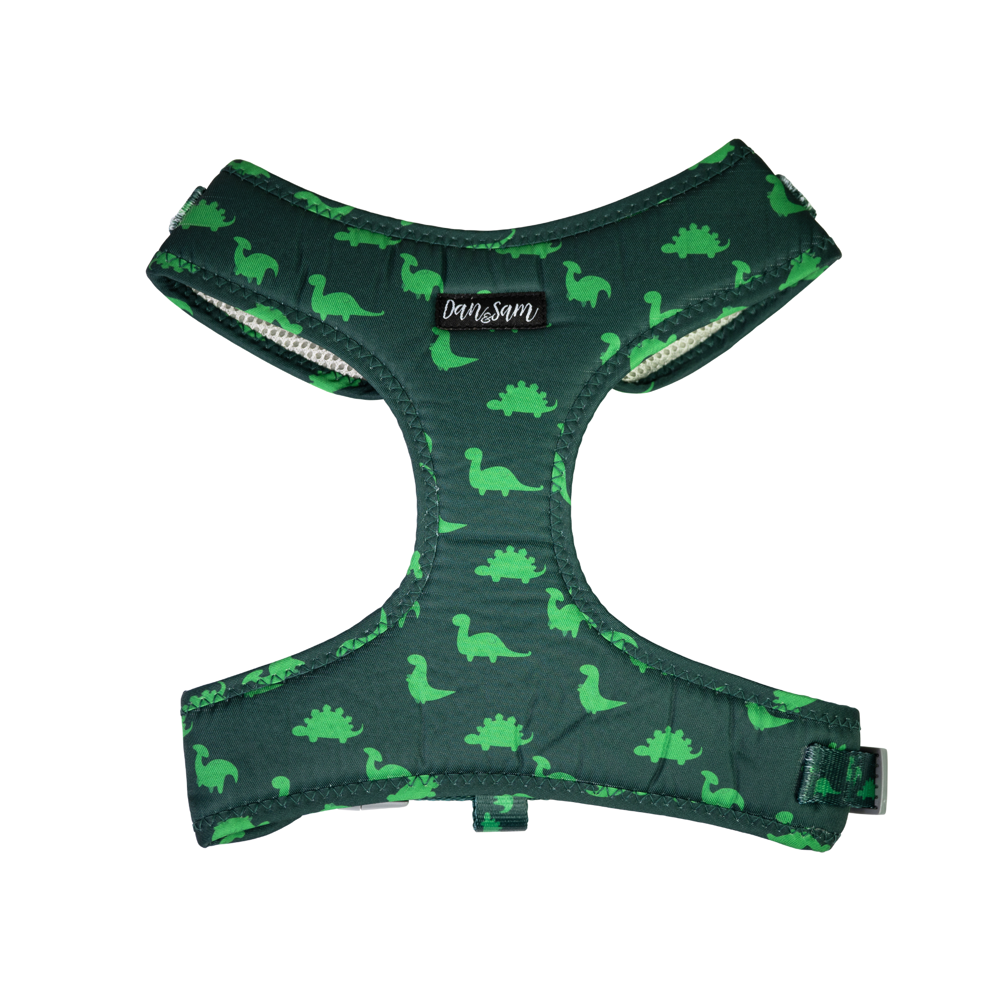 Dan & Sam - Dog Harness (Dinosaur Land) - Large