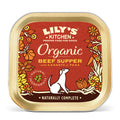 Lily's Kitchen Wet Dog Food Tray - Organic Beef Supper - 150g