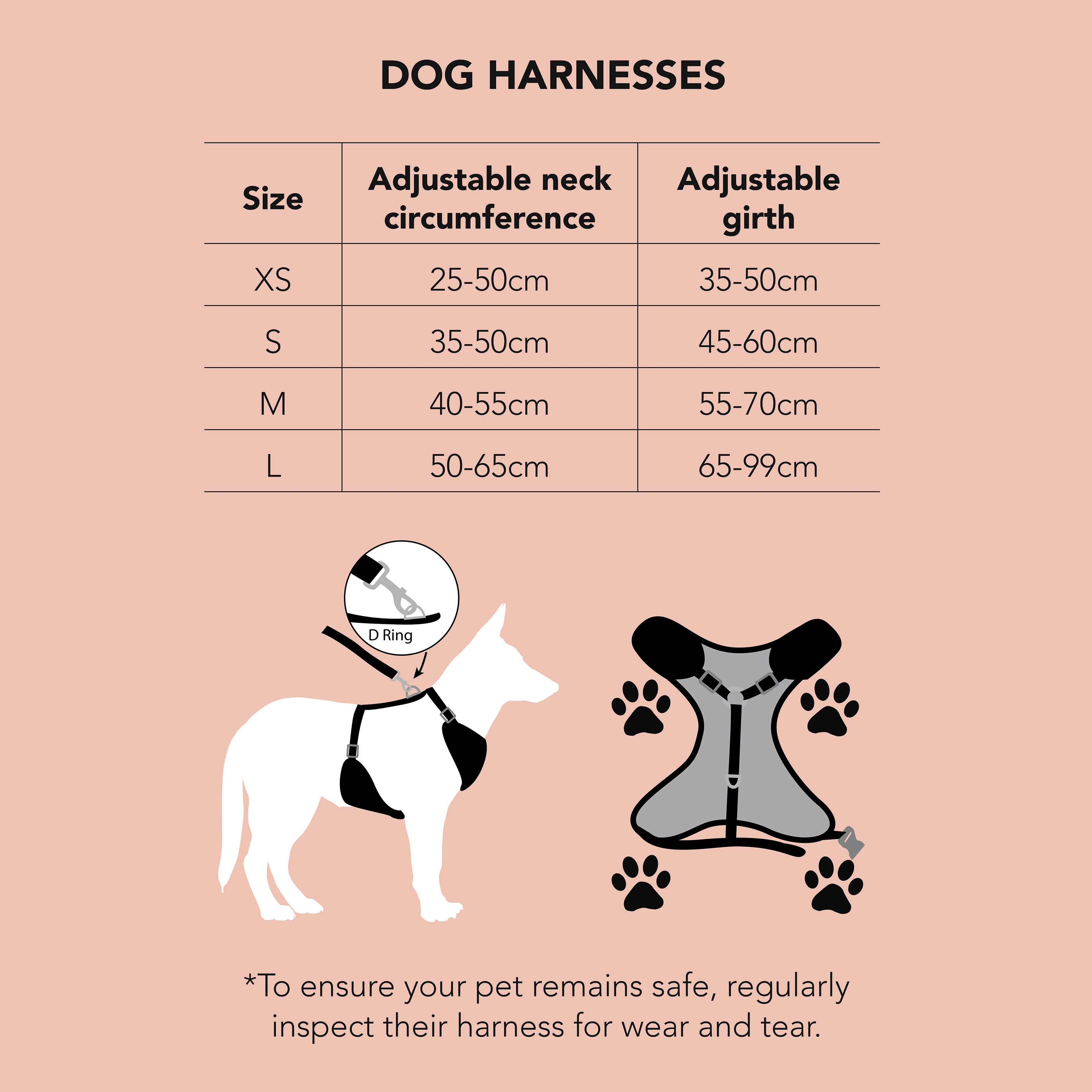 Dan & Sam - Dog Harness (Disco Party) - Medium