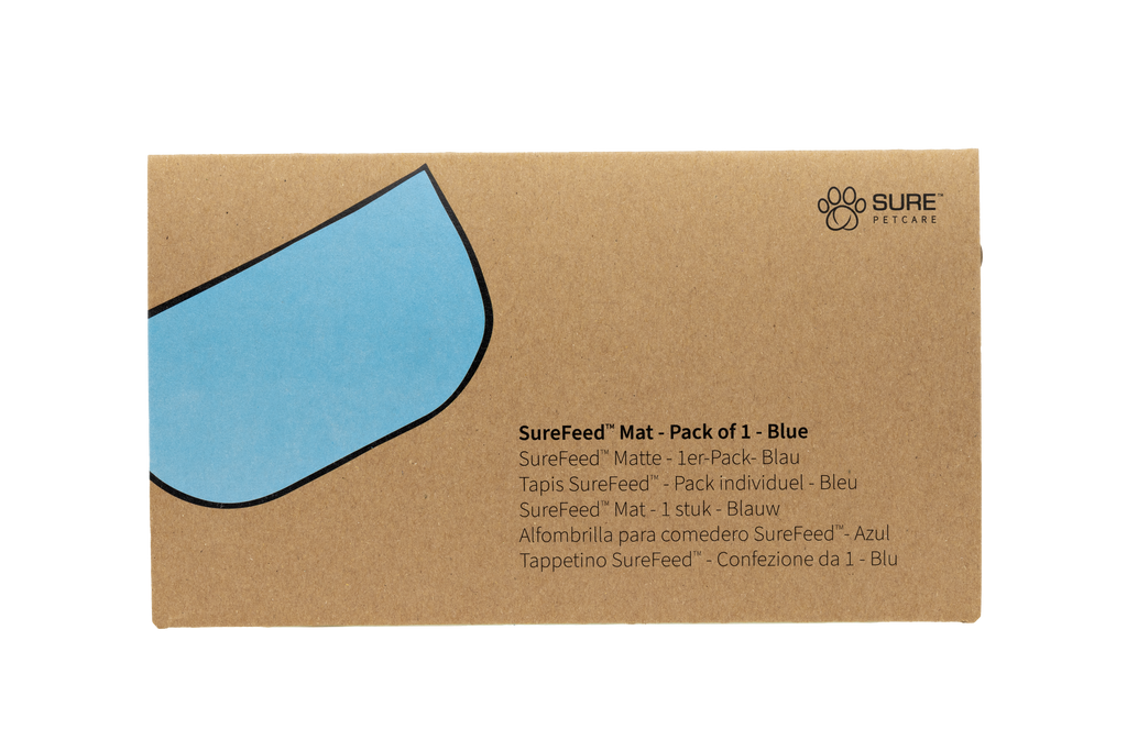 Surefeed Pet Feeder Mat - Blue