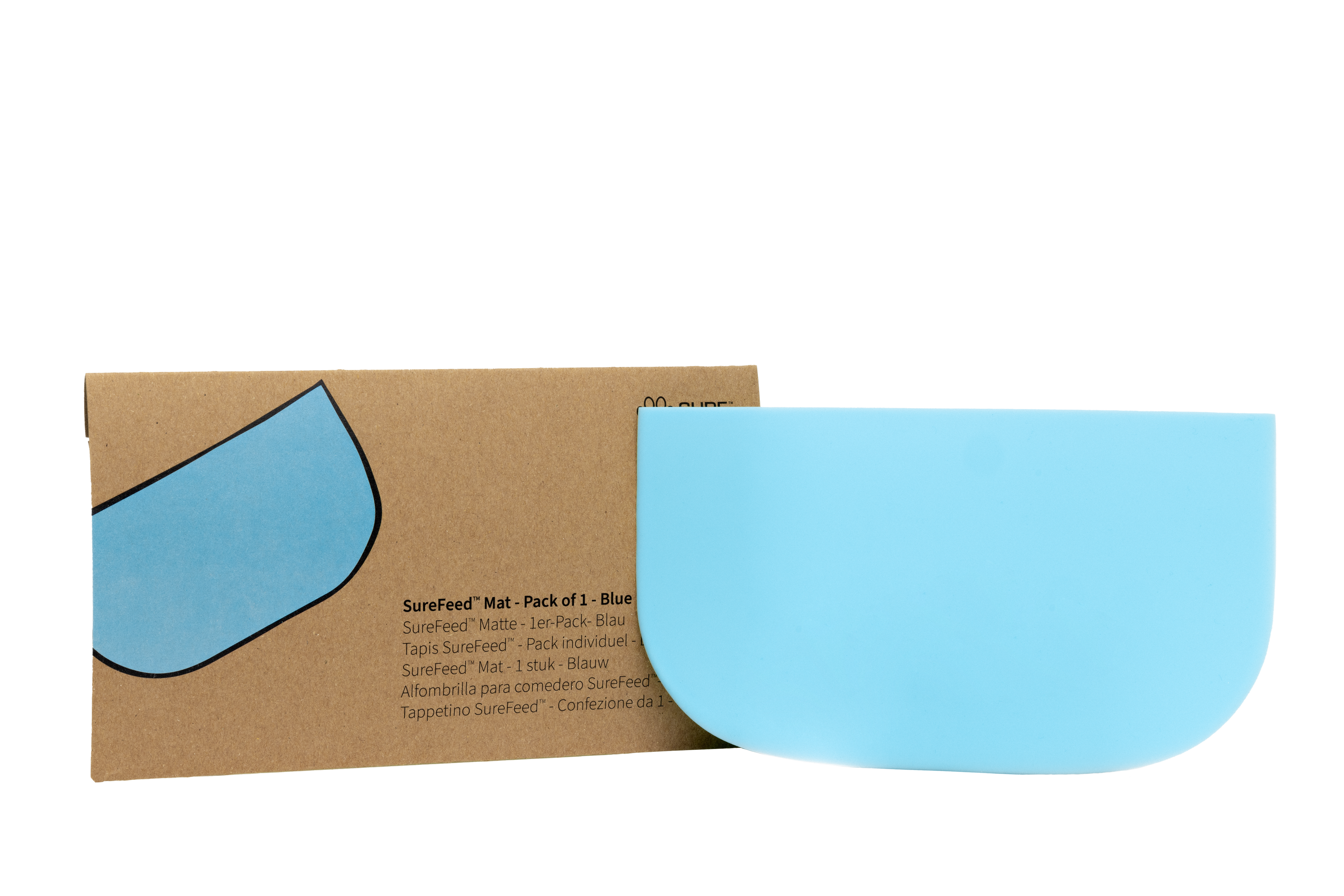Surefeed Pet Feeder Mat - Blue