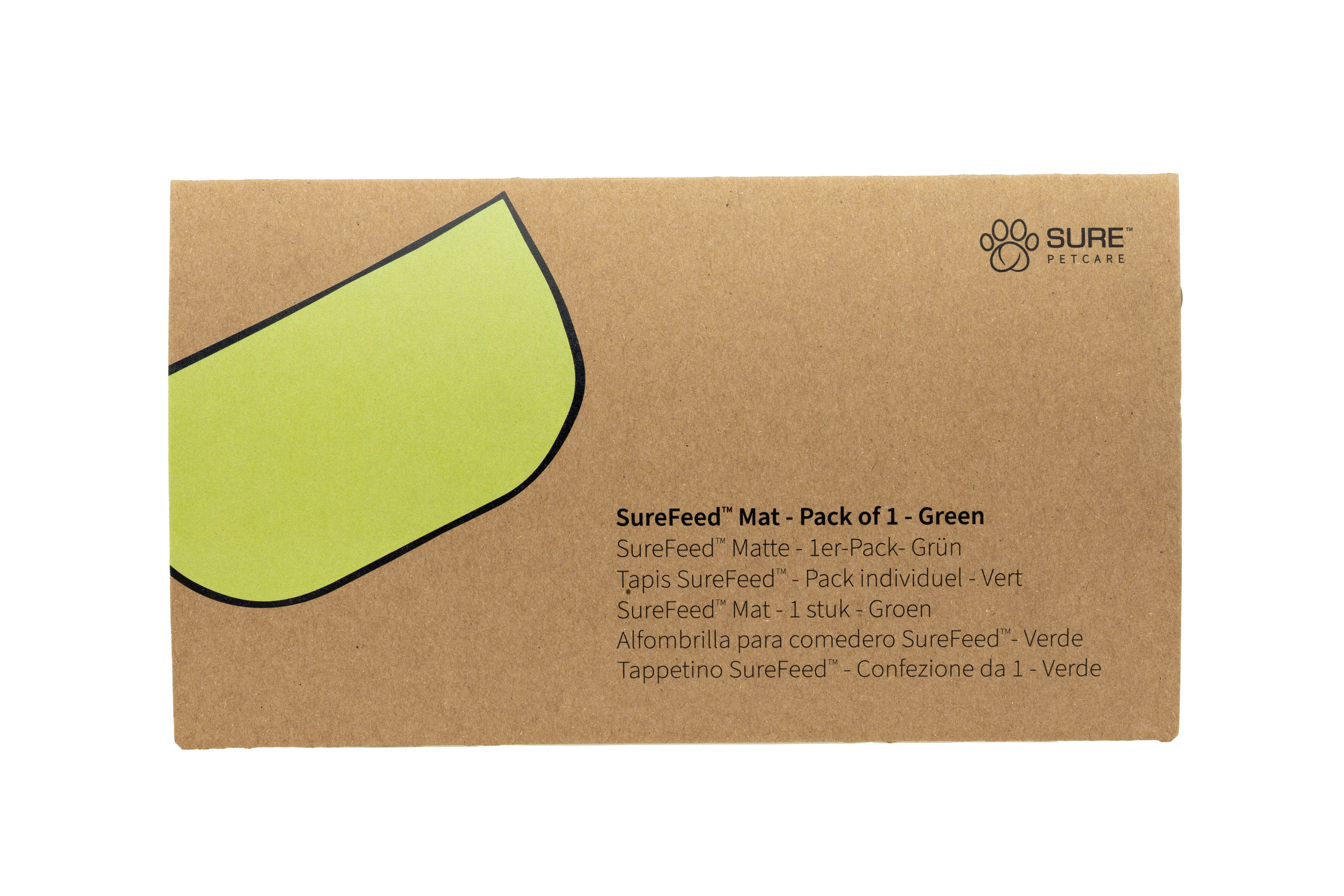 Surefeed Pet Feeder Mat - Green