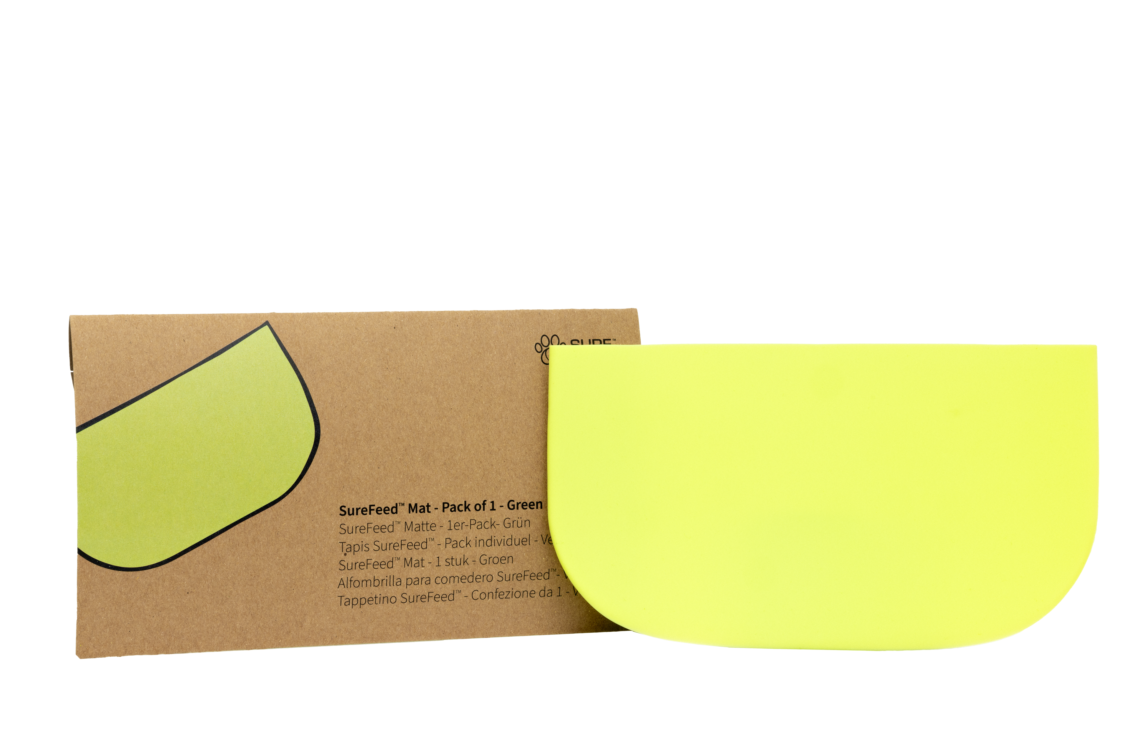 Surefeed Pet Feeder Mat - Green
